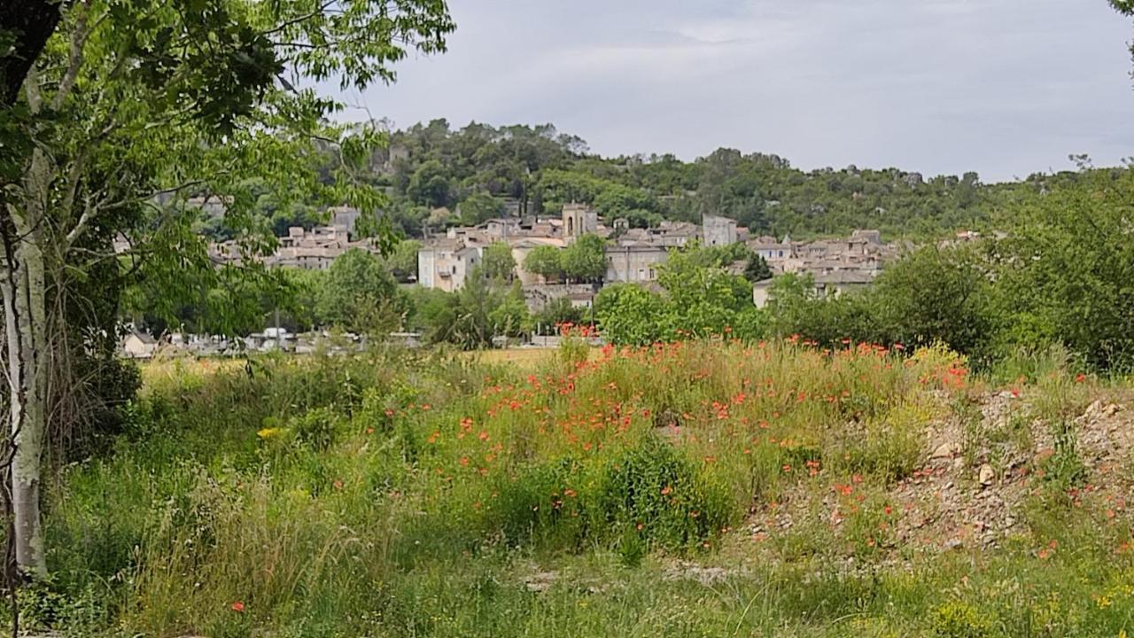 Charmant Logis Dans La Catiche De Loutre, Maison Medievale Sauve Exterior foto